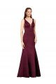 Sexy Satin Prom Dress with Side Cutouts