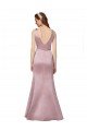 Sexy Satin Prom Dress with Side Cutouts