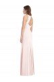 Diamond Cutout Back Trumpet Prom Dress with Front Slit