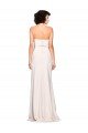 Strapless Crepe Fitted Prom Dress with Twist Bow