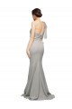 Long Sweep Train Sweetheart Crepe Prom Dress with Tulle One Shoulder