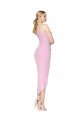 Halter Neck Short Knee Length Crepe Mermaid Cocktail Prom Dress / Homecoming Dress