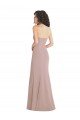 Strapless Princess Line Crepe Mermaid Prom Dress